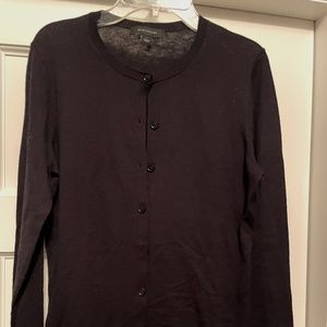 Ann Taylor Black Cardigan - Size Small